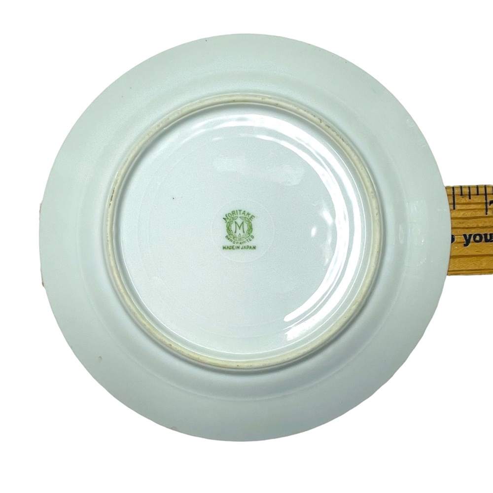 Vintage Noritake Hand Painted Gold and White Dessert Plate 6.5” - Picture 5 of 5